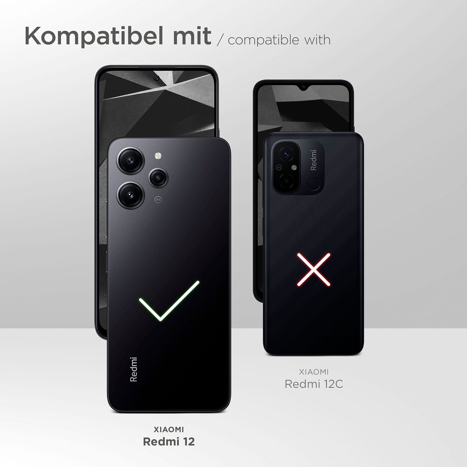 moex Agility Case für Xiaomi Redmi 12 – Handy Gürteltasche aus Nylon mit Karabiner und Gürtelschlaufe