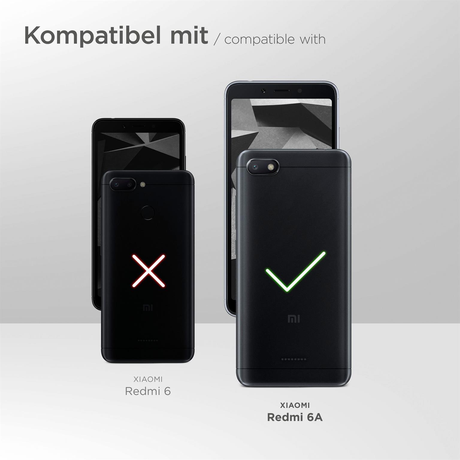 moex Pull Case für Xiaomi Redmi 6A – Handyhülle zum Einstecken mit Ausziehhilfe