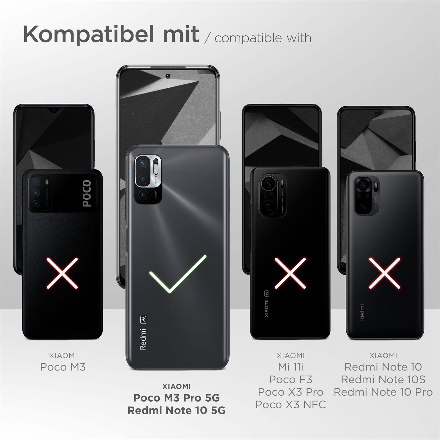 moex Alpha Case für Xiaomi Redmi Note 10 5G – Extrem dünne, minimalistische Hülle in seidenmatt