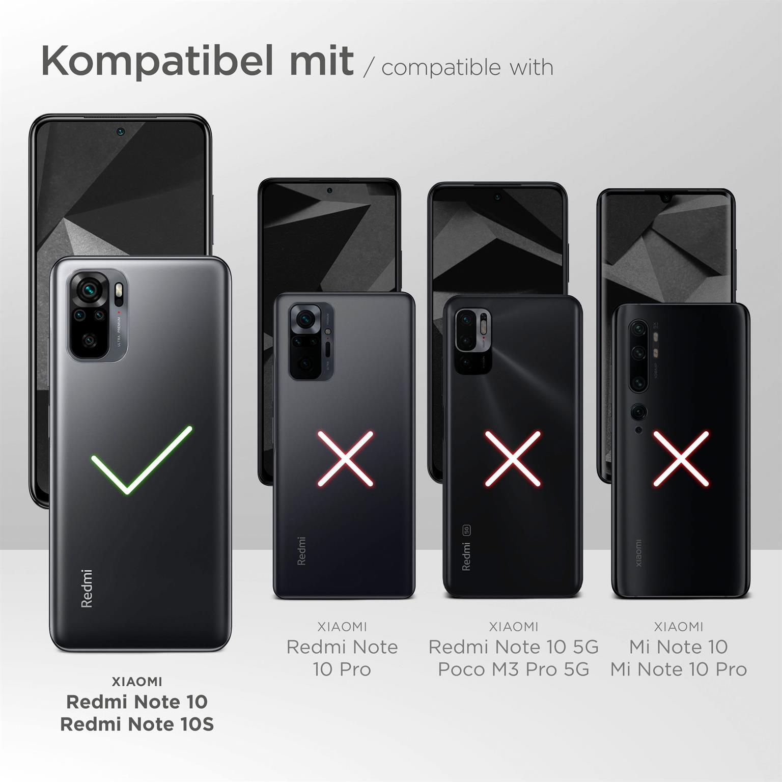 moex Fitness Case für Xiaomi Redmi Note 10 – Handy Armband aus Neopren zum Joggen, Sport Handytasche – Schwarz