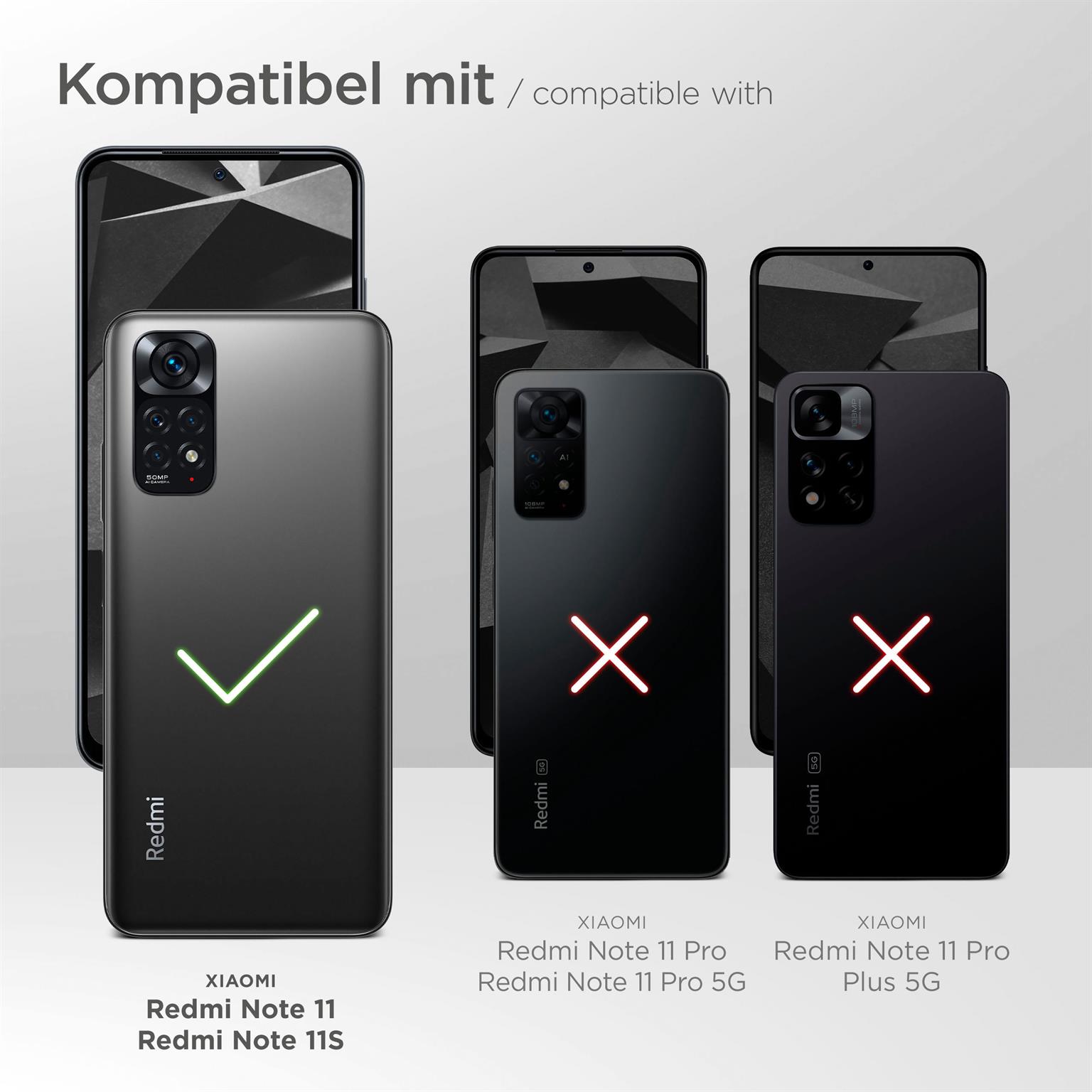 moex Mesh Case für Xiaomi Redmi Note 11S – Handy Gürteltasche aus Nylon, Quertasche mit Gürtelclip