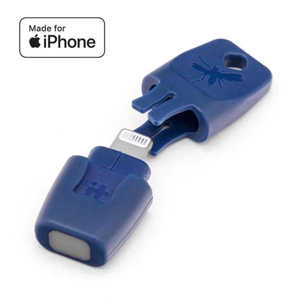 heat it Elektronischer Stichheiler – Juckreizlinderung bei Insektenstichen für iPhone 5 - 14 und iPad, Lightning