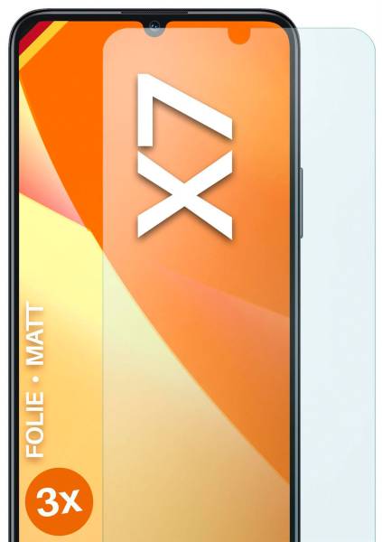 moex FlexProtect Matt für Honor X7 – Anti Reflex Schutzfolie für besten Displayschutz, Matt