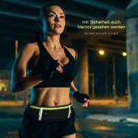 ONEFLOW® Active Pro Belt für LG Q6 – Handy Sportgürtel, Wasserfest & atmungsaktiv