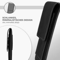 ONEFLOW Zeal Case für Sony Xperia XZ1 Compact – Handy Gürteltasche aus PU Leder mit Kartenfächern