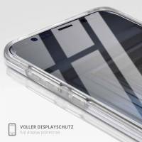 ONEFLOW Touch Case für Samsung Galaxy S8 – 360 Grad Full Body Schutz, komplett beidseitige Hülle