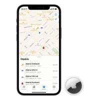 Apple AirTag Bluetooth-Tracker – Ortung für Gegenstände wie Schlüssel, Geldbörsen oder Rucksäcke, 4er-Set
