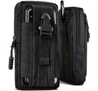 ONEFLOW Survival Case für Xiaomi Poco X5 Pro 5G – Handy Gürteltasche aus Oxford Nylon mit Karabiner