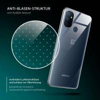 moex Aero Case für OnePlus Nord N100 – Durchsichtige Hülle aus Silikon, Ultra Slim Handyhülle