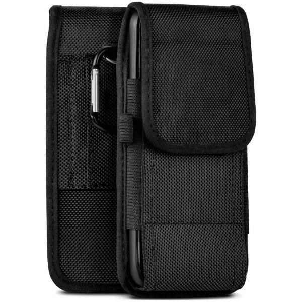 moex Agility Case für Xiaomi Mi 11 Lite 5G – Handy Gürteltasche aus Nylon mit Karabiner und Gürtelschlaufe