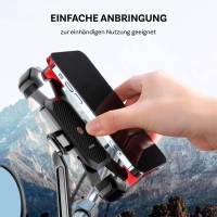 Joyroom Motorrad Handyhalterung – Motorrad-Telefonhalter, einfache Montage, sicherer Halt – weiteres Produktbild 1