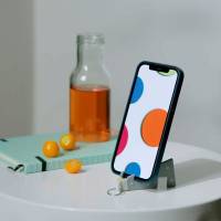 IKEA YUPPIENALLE – Mobiltelefonhalter, Schlüsselanhänger mit Smartphone Halterung