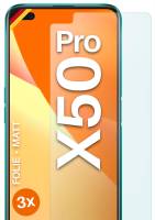 moex FlexProtect Matt für Realme X50 Pro – Anti Reflex Schutzfolie für besten Displayschutz, Matt