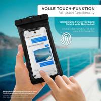 ONEFLOW Beach Bag für Huawei P smart Plus 2019 – Wasserdichte Handyhülle für Strand & Pool, Unterwasser Hülle