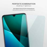 moex FlexProtect Klar für Samsung Galaxy A70 – Schutzfolie für unsichtbaren Displayschutz, Ultra klar