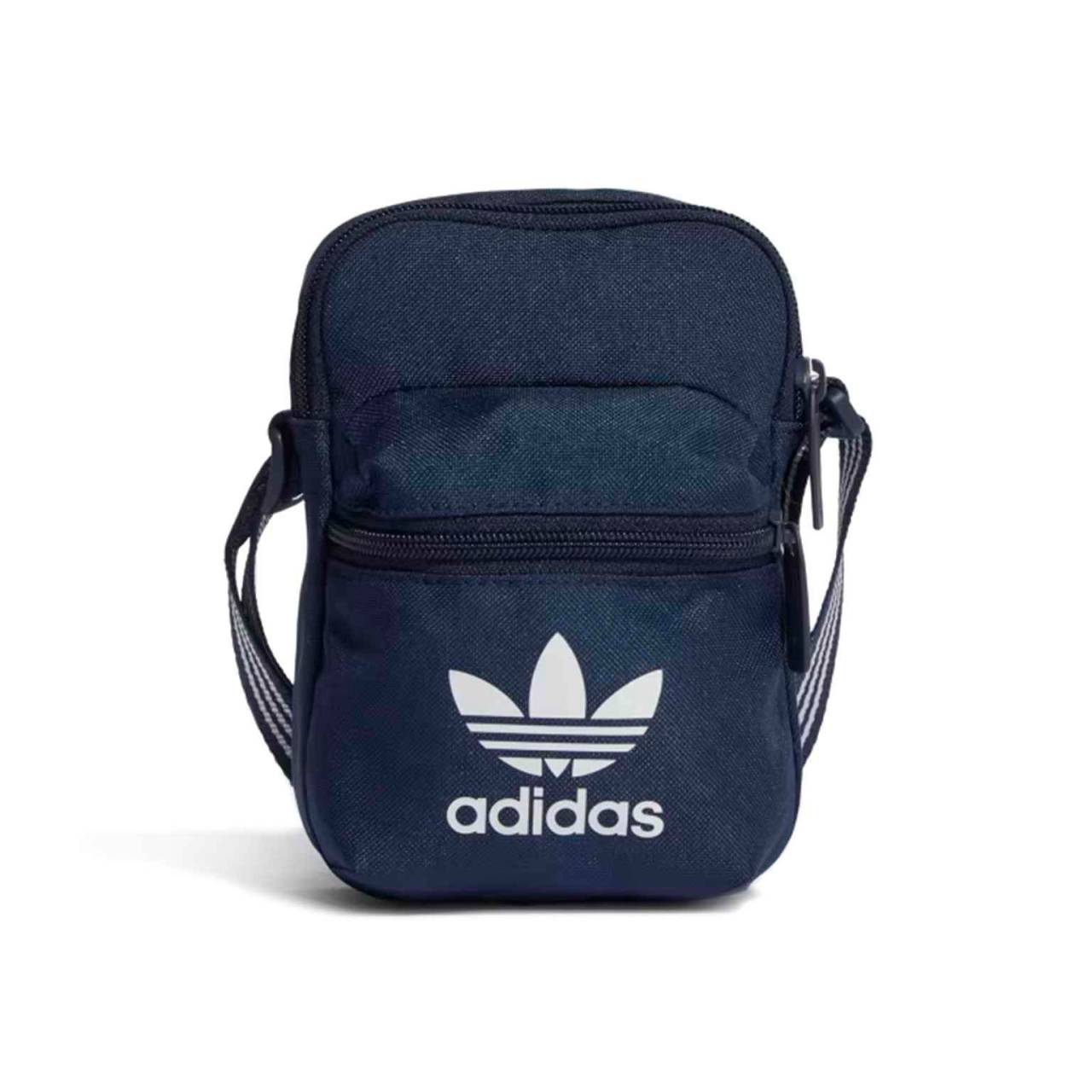 Adidas Originals AC Festival Umhängetasche – Recycelte Materialien, mit zwei Reißverschlusstaschen