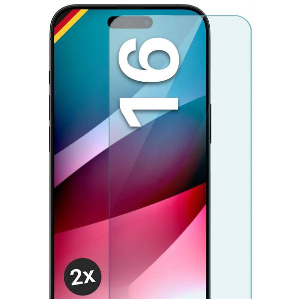 moex ShockProtect iPhone 16 Panzerglas Klar