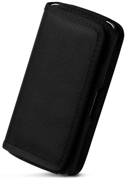 moex Mesh Case für HTC Desire 526G – Handy Gürteltasche aus Nylon, Quertasche mit Gürtelclip