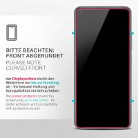 moex ShockProtect Klar für Xiaomi Mi 11 Lite 5G – Panzerglas für kratzfesten Displayschutz, Ultra klar