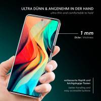 moex Aero Case für Samsung Galaxy M51 – Durchsichtige Hülle aus Silikon, Ultra Slim Handyhülle