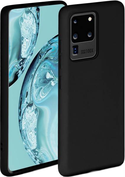 ONEFLOW Soft Case für Samsung Galaxy S20 Ultra 5G – weiche Handyhülle aus Silikon mit Kameraschutz