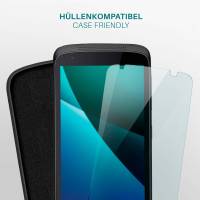 moex FlexProtect Klar für HTC Desire 526G Plus – Schutzfolie für unsichtbaren Displayschutz, Ultra klar