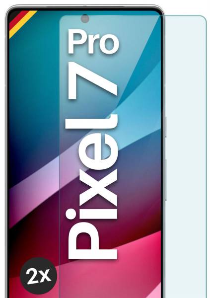 moex ShockProtect Klar für Google Pixel 7 Pro – Panzerglas für kratzfesten Displayschutz, Ultra klar