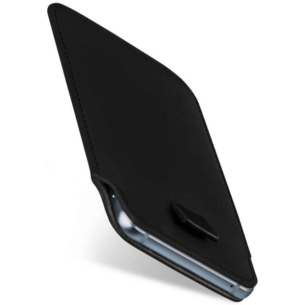 moex Pull Case für Samsung Galaxy A8 (2018) – Handyhülle zum Einstecken mit Ausziehhilfe