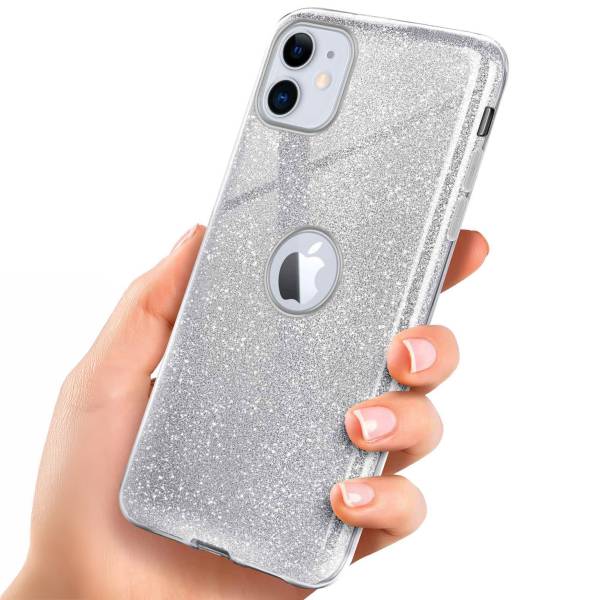 ONEFLOW Glitter Case iPhone 11 mit Glitzer Look