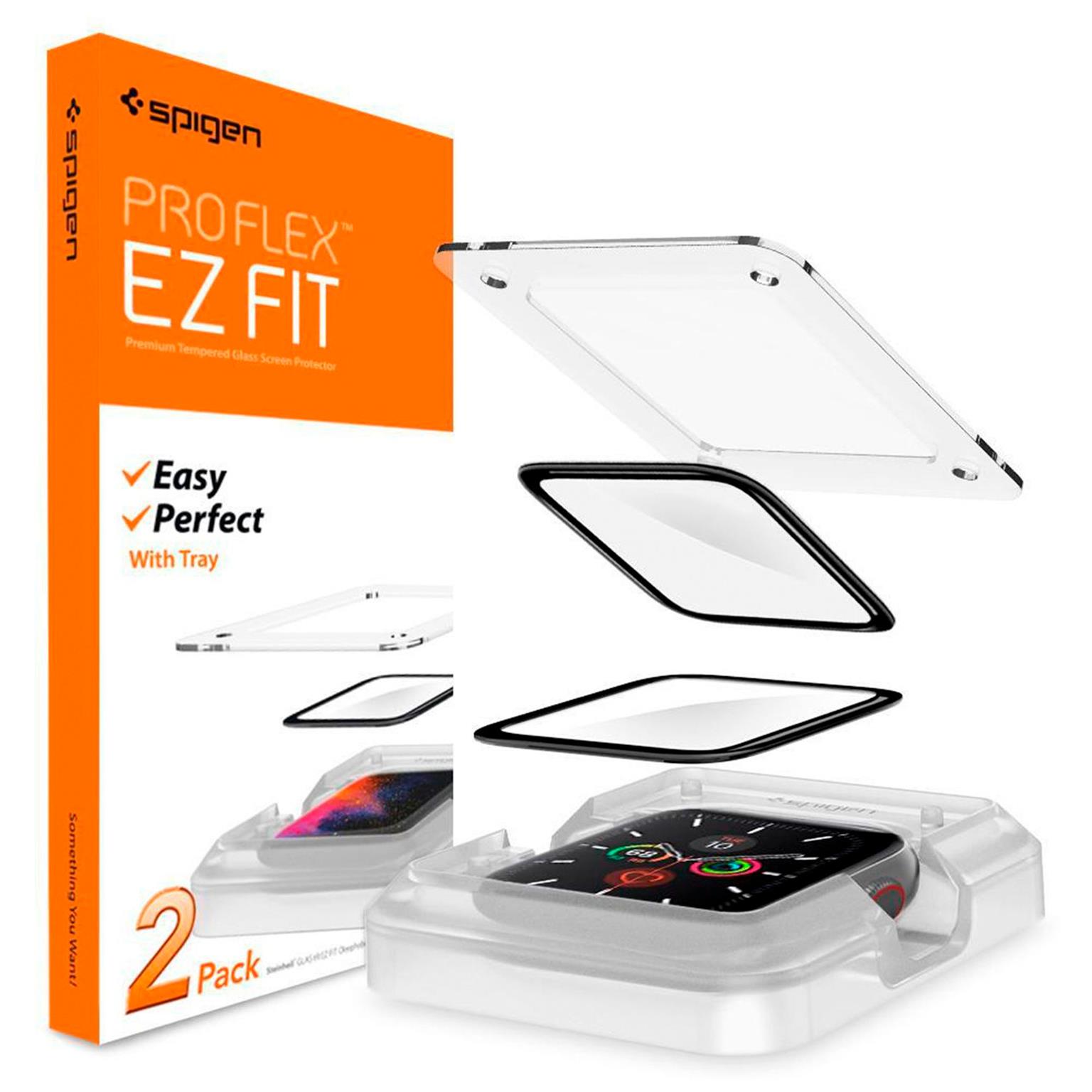 Pro Flex EZ FIT Displayschutz fur Apple Watch 4 5 6 SE 44mm hulle24