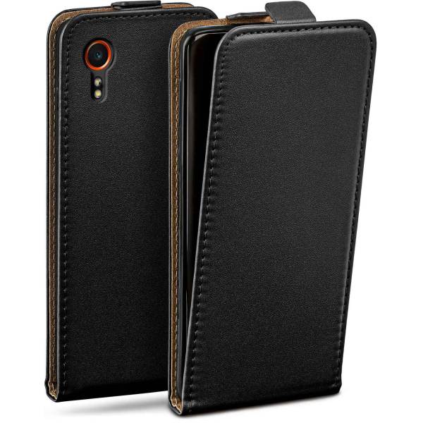 moex Flip Case Samsung Galaxy XCover 7 Klapphülle Leder