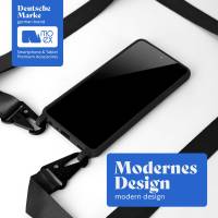 moex Hover Cover für Samsung Galaxy A52 5G – Umhängehülle mit abnehmbarer Handykette aus Nylon