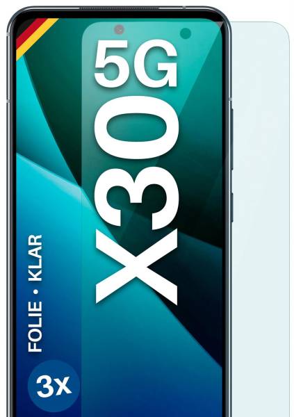 moex FlexProtect Klar für Nokia X30 5G – Schutzfolie für unsichtbaren Displayschutz, Ultra klar