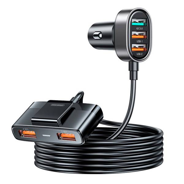 Joyroom Autoladegerät – für Smartphones und andere Geräte, Kfz-Ladegerät, 5x USB-A Anschlüsse