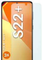 moex FlexProtect Matt für Samsung Galaxy S22 Plus – Anti Reflex Schutzfolie für besten Displayschutz, Matt