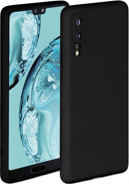 ONEFLOW Soft Case für Huawei P20 – weiche Handyhülle aus Silikon mit Kameraschutz