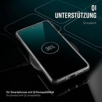 ONEFLOW Cushion Case für Samsung Galaxy S20 – Durchsichtige Hülle aus Silikon mit 3D Kameraschutz