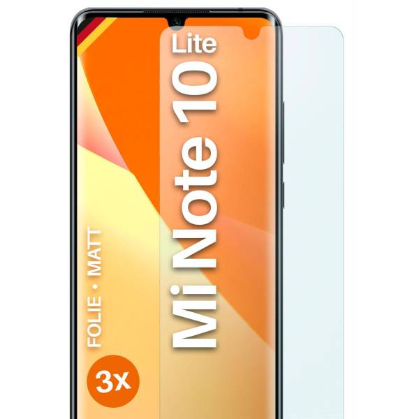 moex FlexProtect Xiaomi Mi Note 10 Lite Schutzfolie Matt