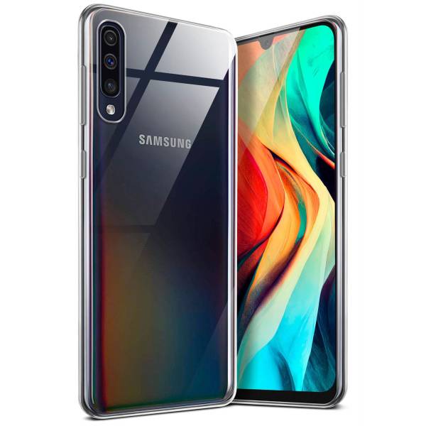 moex Aero Case Samsung Galaxy A50 durchsichtig aus Silikon