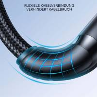 Joyroom Ladekabel – USB A auf Lightning für iPhone und iPad, Schnellladekabel Surpass Serie, Nylon, Länge 1,2m – weiteres Produktbild 4