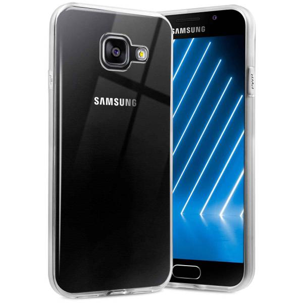 ONEFLOW Clear Case für Samsung Galaxy A3 (2016) – Transparente Hülle aus Soft Silikon, Extrem schlank