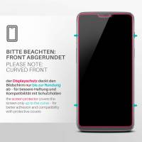 moex ShockProtect Klar für OnePlus 6 – Panzerglas für kratzfesten Displayschutz, Ultra klar