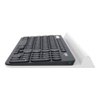 Logitech K780 Multi-Device Tastatur – Kabellos, USB, Bluetooth, Deutsch, schwarz/weiß Design