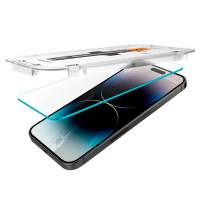 Spigen Glas.tR EZ Fit für Apple iPhone 14 Pro Max – 2x gehärtete Glas Folien inklusive Montagerahmen