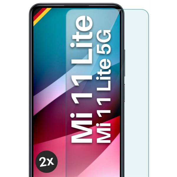 moex ShockProtect Xiaomi Mi 11 Lite 5G Panzerglas Klar