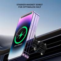 Joyroom Magnetischer Autohalter Qi Charger 15W – Wireless Car Docking Station für iPhone 1-16, JR-ZS240 Pro