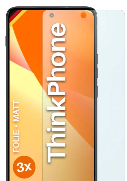 moex FlexProtect Matt für Motorola ThinkPhone – Anti Reflex Schutzfolie für besten Displayschutz, Matt
