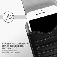 ONEFLOW Zeal Case für Samsung Galaxy M40 – Handy Gürteltasche aus PU Leder mit Kartenfächern