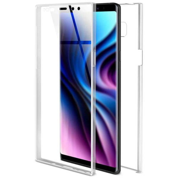 ONEFLOW Touch Case für Samsung Galaxy Note 9 – 360 Grad Full Body Schutz, komplett beidseitige Hülle