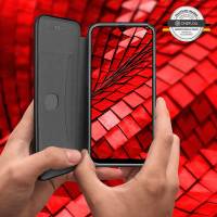 ONEFLOW Business Case für Samsung Galaxy M31 – Klappbare Handytasche mit Kartenfach und Ständer